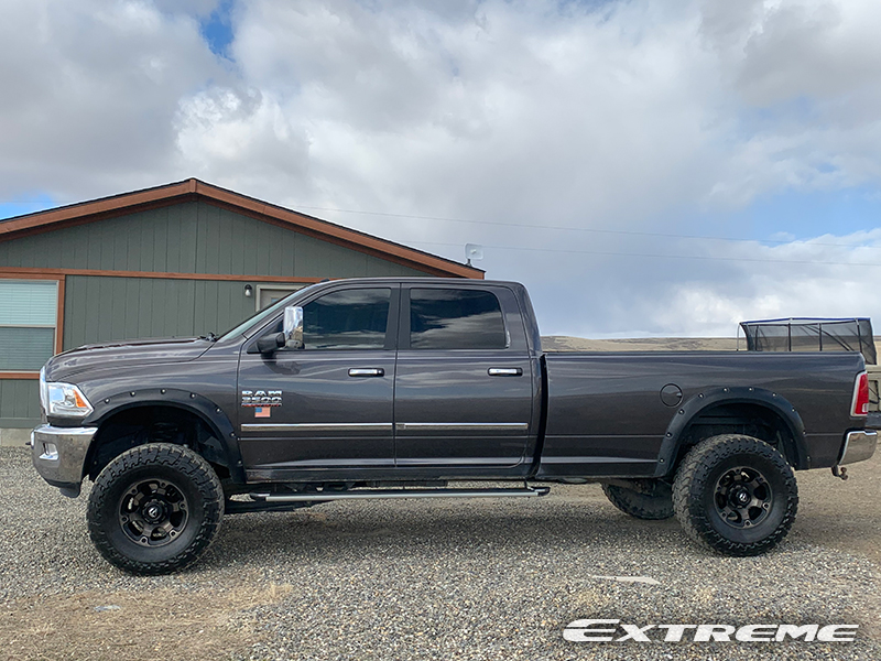 2014 Ram 3500 - 17x9 Fuel Offroad Wheels 37x13.5R17 Toyo Tires