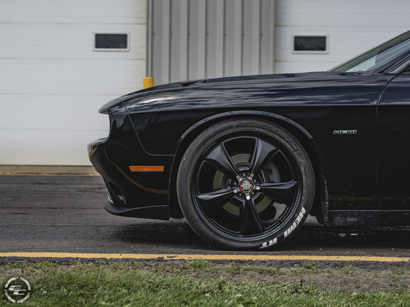2015 Dodge Challenger - Staggered Centerline Wheels 265/35R22 Nitto Tires