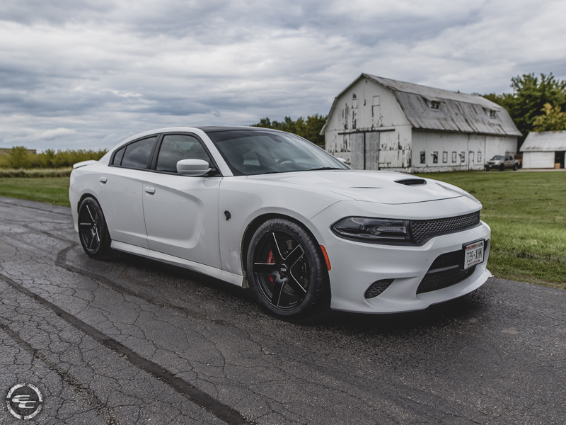 2015 Dodge Charger Hellcat Fondmetal Stc 2 20x9 +25 Offset Front 20x11 +25 Offset Rear Continental Extreme Contact 275 40zr20 Front 315 35zr20 Rear Tires 