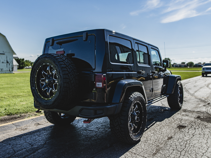Jeep Wrangler Offset Rims