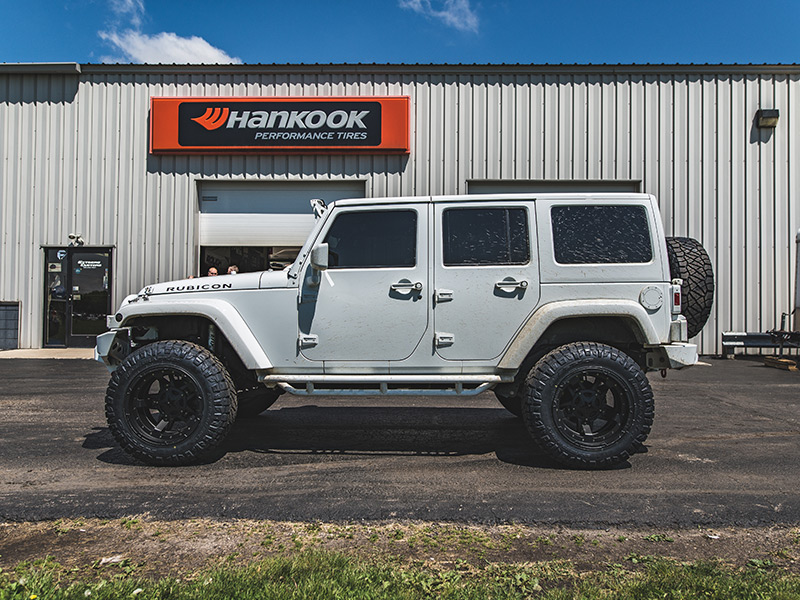 2015 Jeep Wrangler - 20x12 XD Series Wheels  Nitto Tires 4-inch  Suspension Lift Kit