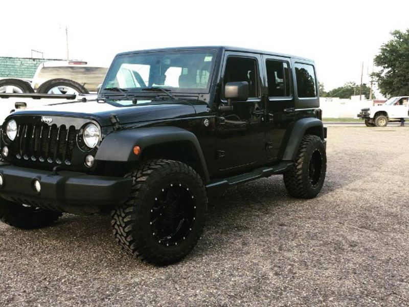 2015 Jeep Wrangler - 18x10 Tuff Wheels  Toyo Tires 2-inch  Leveling Kit