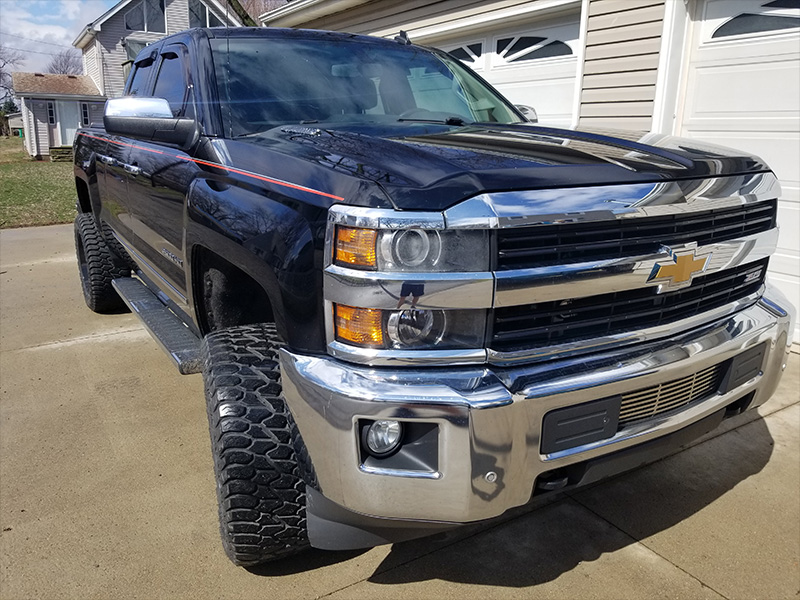2015 Chevrolet Silverado 2500 HD - 20x10 Vision Offroad Wheels 285