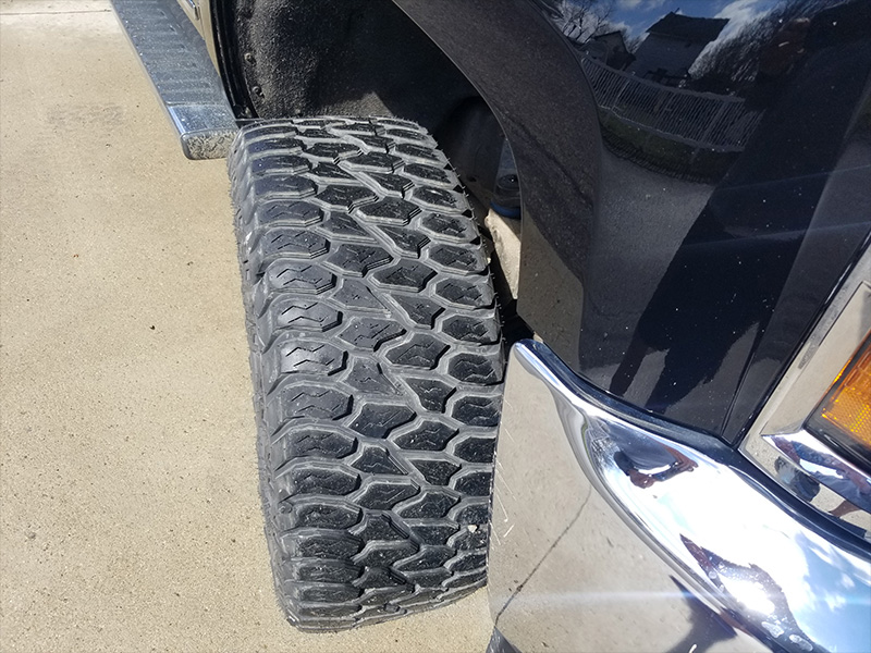 2015 Chevrolet Silverado 2500 HD - 20x10 Vision Offroad Wheels 285