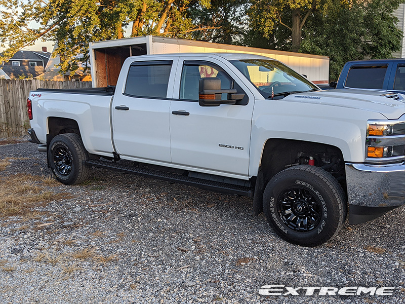 2019 Chevrolet Silverado 2500 HD - 17x9 Fuel Offroad Wheels LT285/70R17 ...