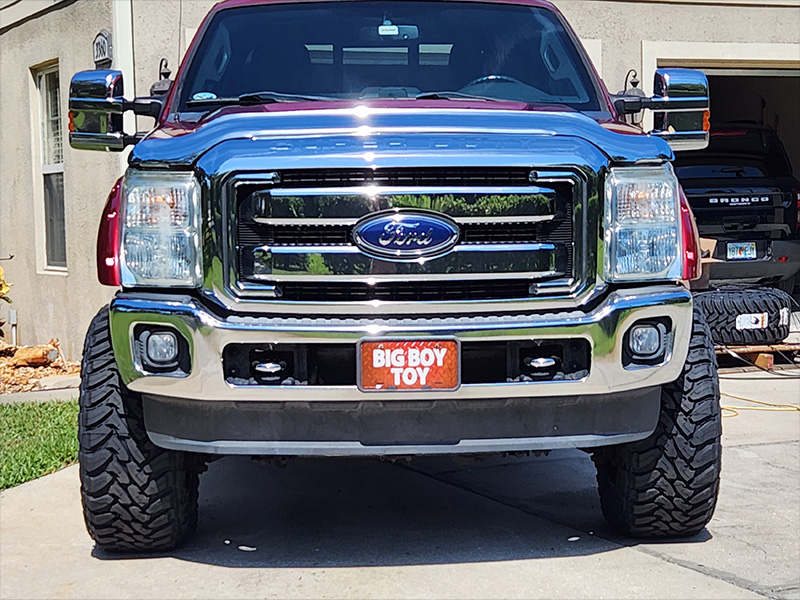 2015 Ford F-350 Super Duty - 20x12 XD Series Wheels 37x13.50R20 Toyo Tires