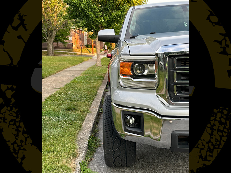 2015 GMC Sierra 1500 - 22x12 Gear Offroad Wheels 305/40R22 Nitto Tires