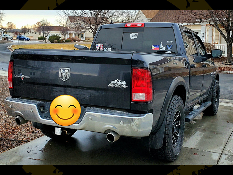 2015 Ram 1500 18x9 Ultra Wheels 35 * 12.5 Back Country Tires