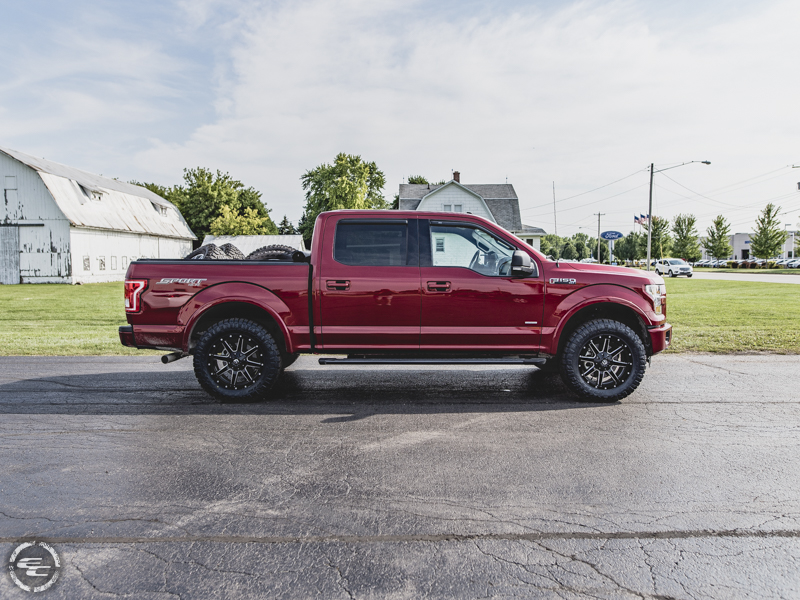 16 Ford F 150 x9 Fuel Offroad Wheels 295 60r Nitto Tires