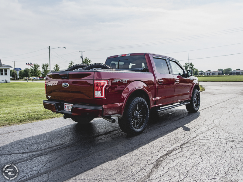 16 Ford F 150 x9 Fuel Offroad Wheels 295 60r Nitto Tires