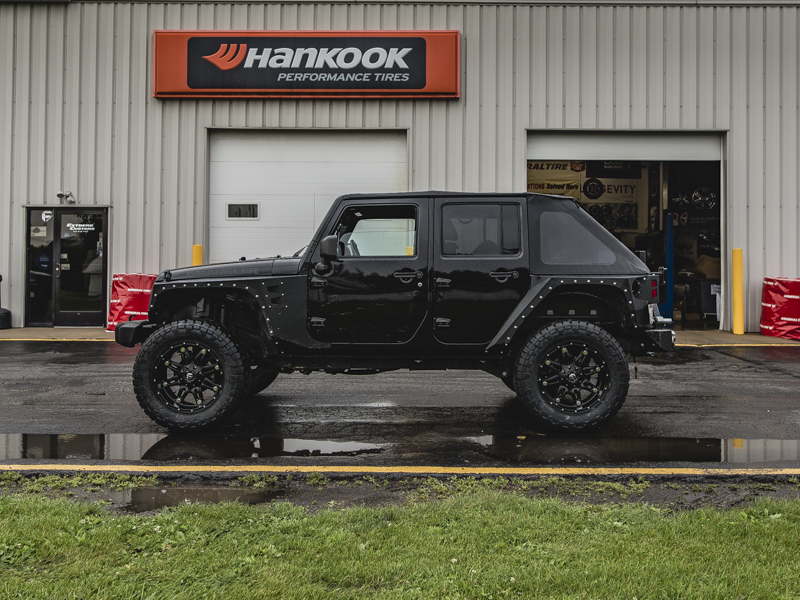 2016 Jeep Wrangler - 20x10 Fuel Offroad Wheels  Nitto Tires