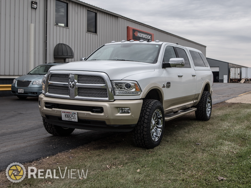 2016 Ram 2500 With Rolling Big Power Rbp 94 R 94rc 20x10  25 Offset 20 By 10 Inch Wide Wheel Toyo Open Country At Ii 295 60r20 Tire 