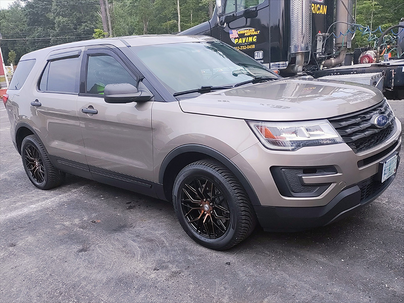 2016 Ford Explorer - 18x8 Shift Wheels 245/55R18 Michelin Tires