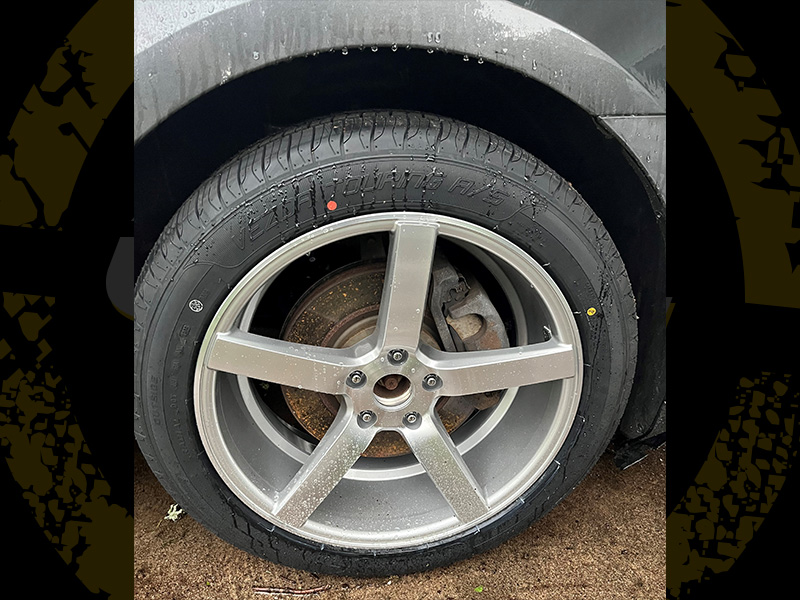 2016 Ford Taurus - 19x8.5 Vors Wheels 255/45R19 Kenda Tires