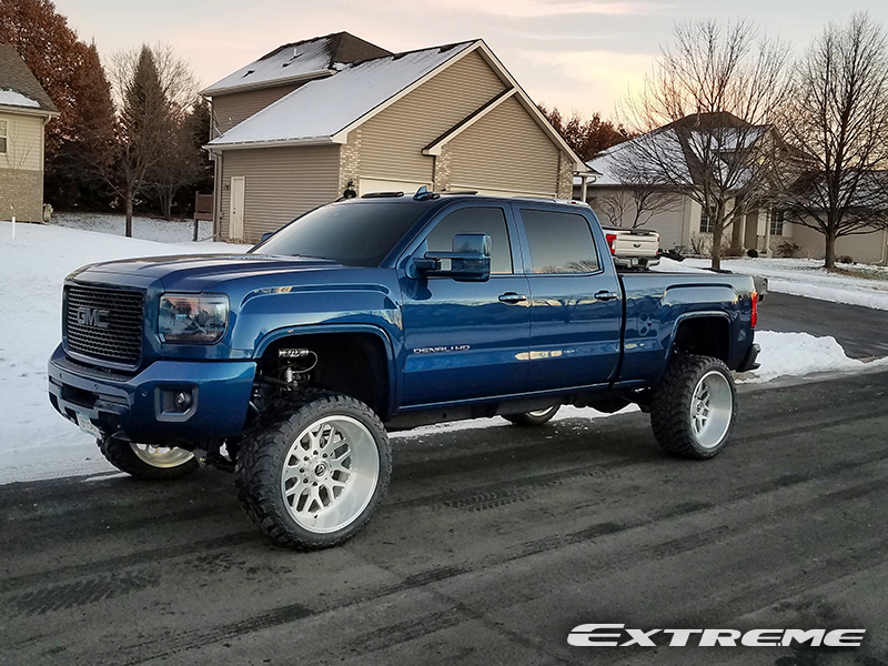 2016 GMC Sierra 3500 HD 24x12 Fuel Wheels 35x13.5R24 Fuel