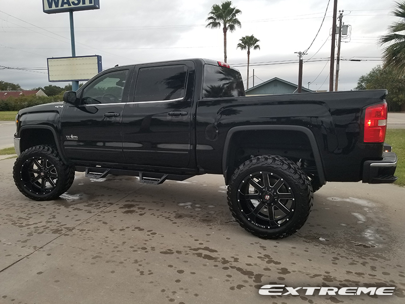2016 GMC Sierra 1500 22x12 Ballistic Wheels 325 50R22 Amp Tires Rough 2016-gmc-sierra-1500-22x12-ballistic-wheels-325-50r22-amp-tires-rough