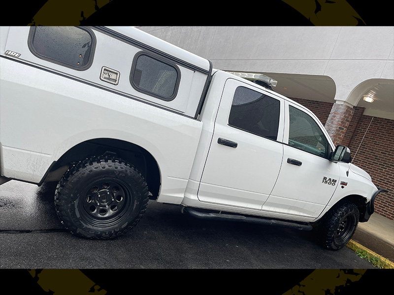 2017 Ram 1500 - 17x8 Vision Wheels LT235/80R17 Ironman Tires