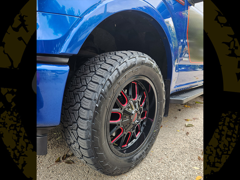 2017 Ford F-150 - 20x9 Mayhem Wheels 285/55R20 Nitto Tires