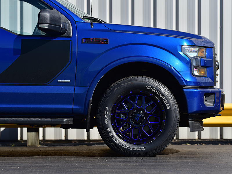 2017 Ford F150 Sport Xd Series Grenade Xd820sbmb 20x9 00 Wheels Cooper 275x60 R 20 Discoverer At3 Leveled 