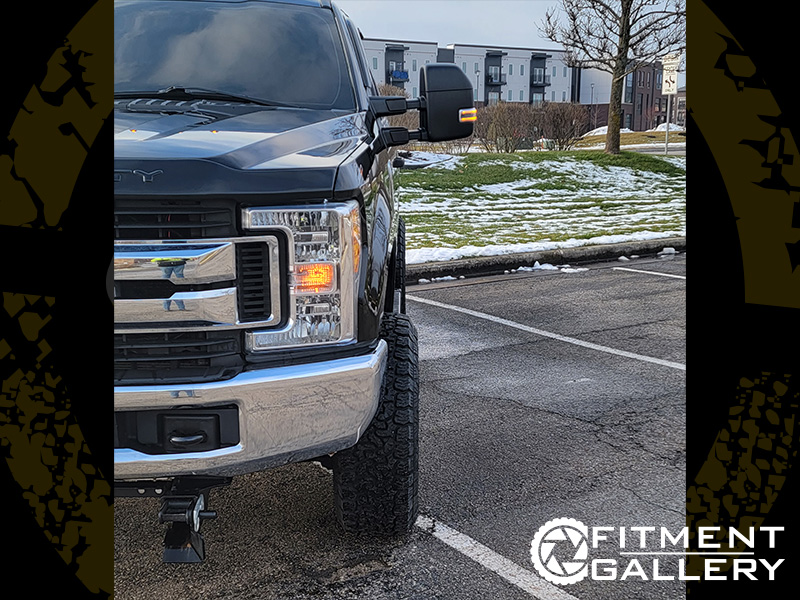 2017 Ford F-250 Super Duty - 20x10 Vision Offroad Wheels 275/60R20 AMP ...