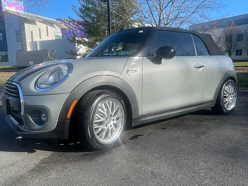 2017 Mini Cooper 17x8 TSW Wheels 215/45R17 Hankook Tires