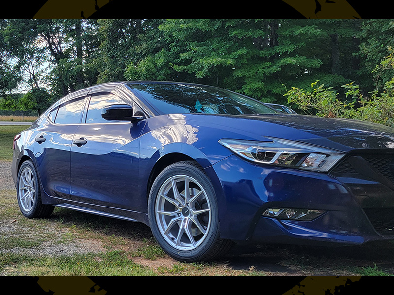 2017 Nissan Maxima - 18x8 Advanti Racing Wheels 245/45ZR18 Ironman Tires