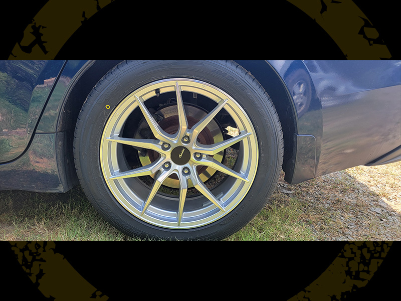 2017 Nissan Maxima - 18x8 Advanti Racing Wheels 245/45ZR18 Ironman Tires