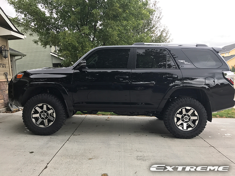 2017 Toyota 4Runner  Icon Alloys Wheels 285/70R17 Goodyear Tires  Icon  inch suspension lift