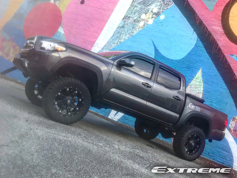 2017 Toyota Tacoma Trd Offroad Fuel Hostage 20x12 Toyo Opencountry Mt Roughcountry 6inch Lift 