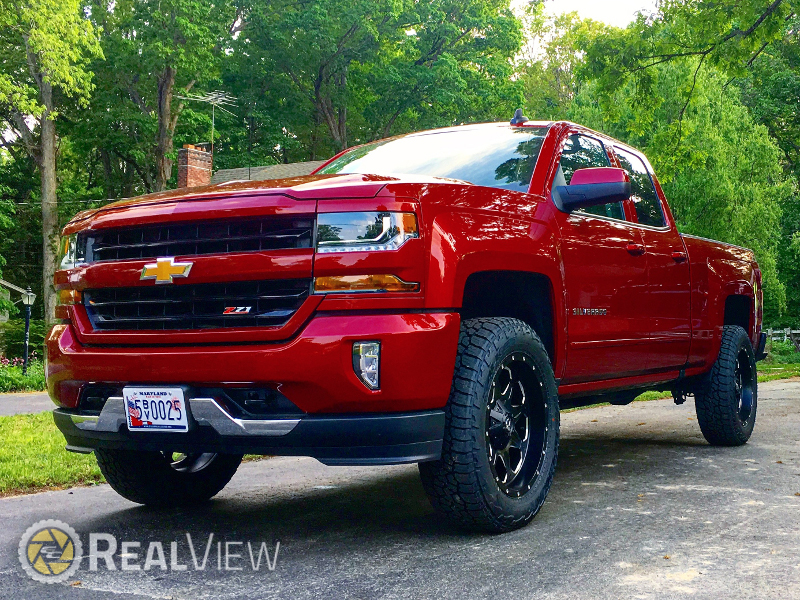 2018 Chevy Silverado 1500 Lt Z71 Fuel Boost 20x9 12 Wheels Falken Wildpeak At3 275x60 Tires 