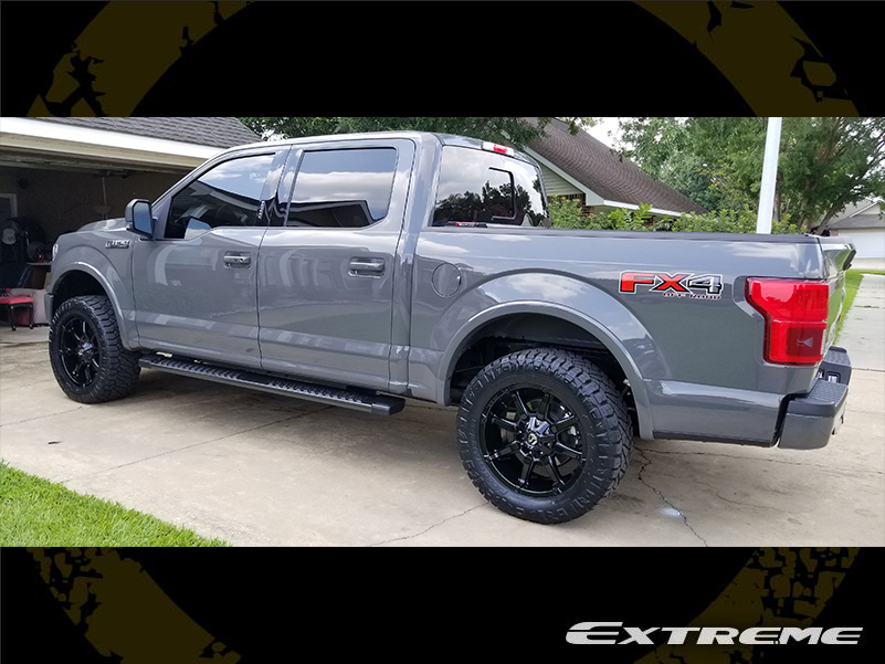 2018 Ford F-150 - 20x9 Fuel Offroad Wheels 295/55R20 Nitto Tires ReadyLift  2.5-inch leveling lift kit