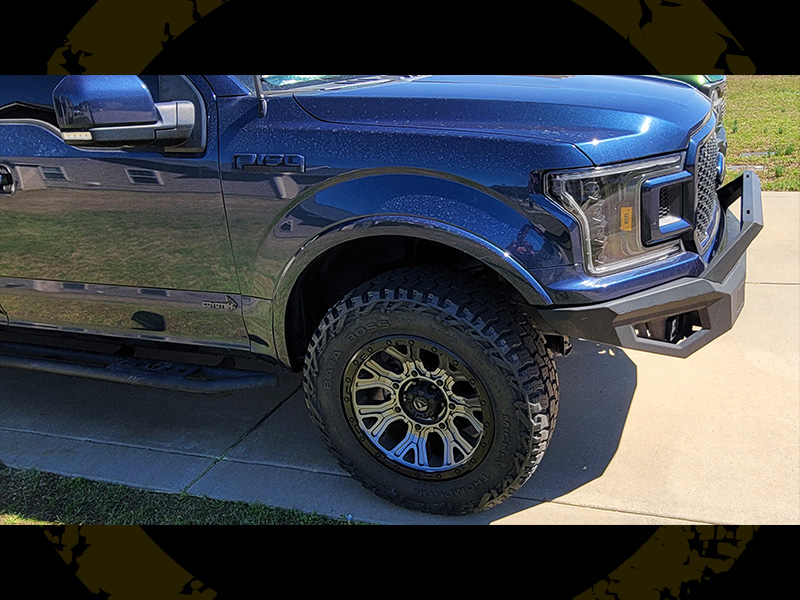 2018 Ford F150 20x9 Fuel Offroad Wheels 285/65R20 Mickey Thompson Tires