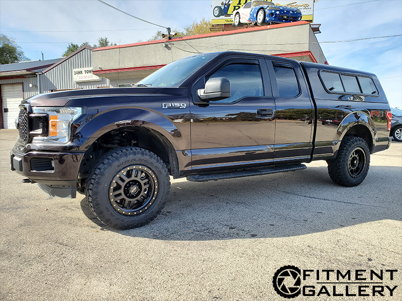 2018 Ford F-150 - 18x9 Vision Offroad Wheels LT275/65R18 Goodyear Tires