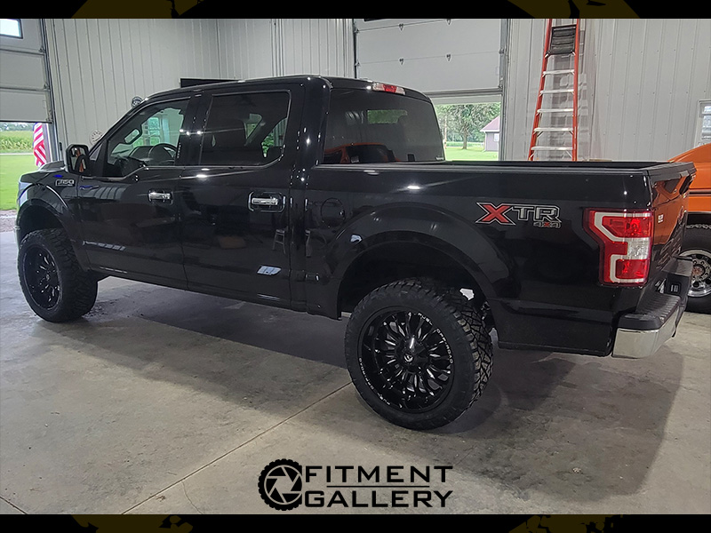 2018 Ford F150 22x10 Fuel Offroad Wheels 305/45R22 Nitto Tires