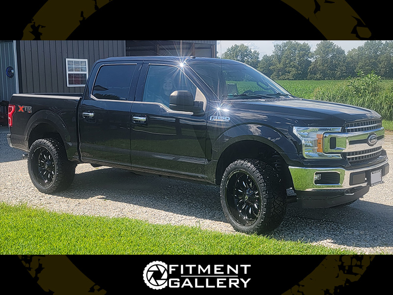 2018 Ford F150 22x10 Fuel Offroad Wheels 305/45R22 Nitto Tires