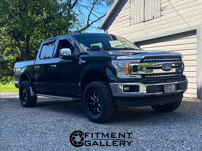 2018 Ford F150 18x9 Mayhem Wheels LT33x12.50R18 Toyo Tires