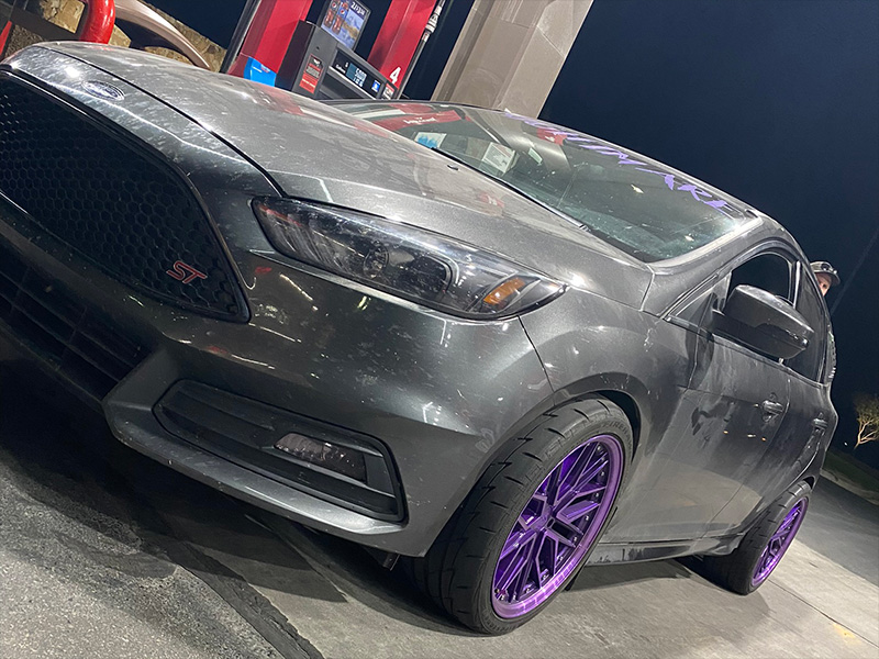 2018 Ford Focus - 18x8.5 XXR Wheels 255/35R18 Nitto Tires