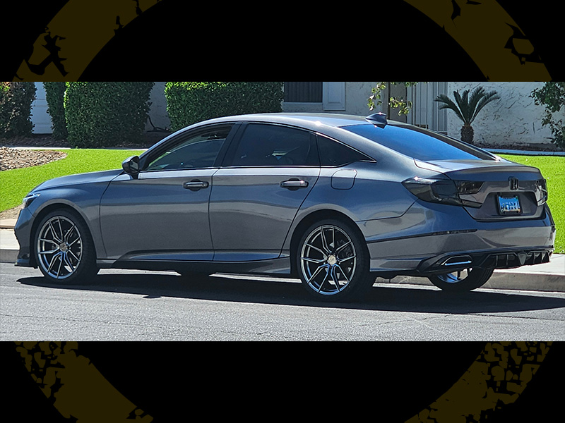2018 Honda Accord - 19x8.5 XXR Wheels 245/35zr19 MuchoMacho Tires