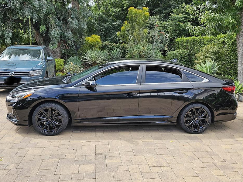 Black Rims For A Hyundai Sonata