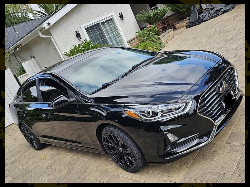 Black Rims For A Hyundai Sonata