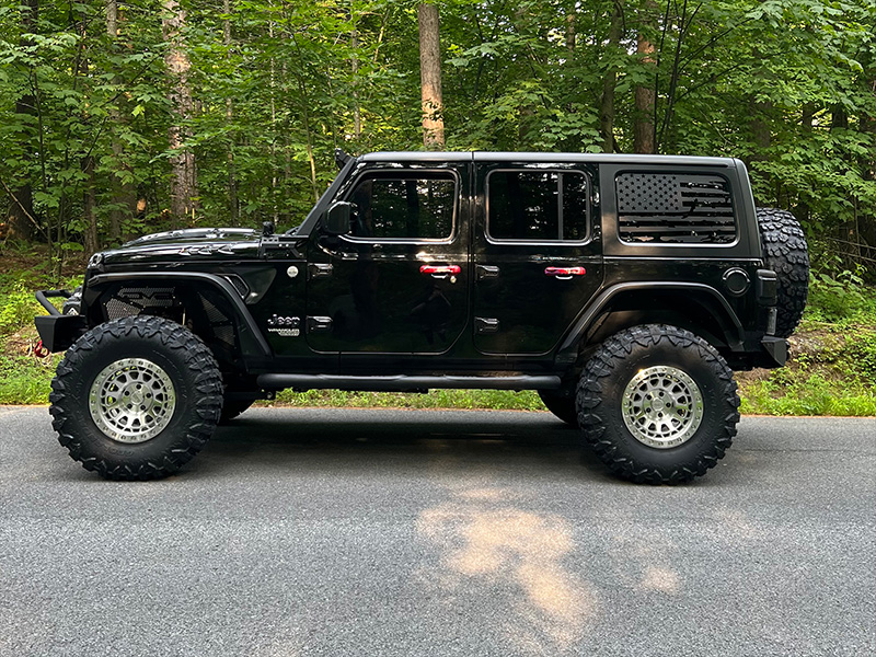 2018 Jeep Wrangler - 17x9 Black Rhino Wheels 37x12.50R17 Yokohama Tires