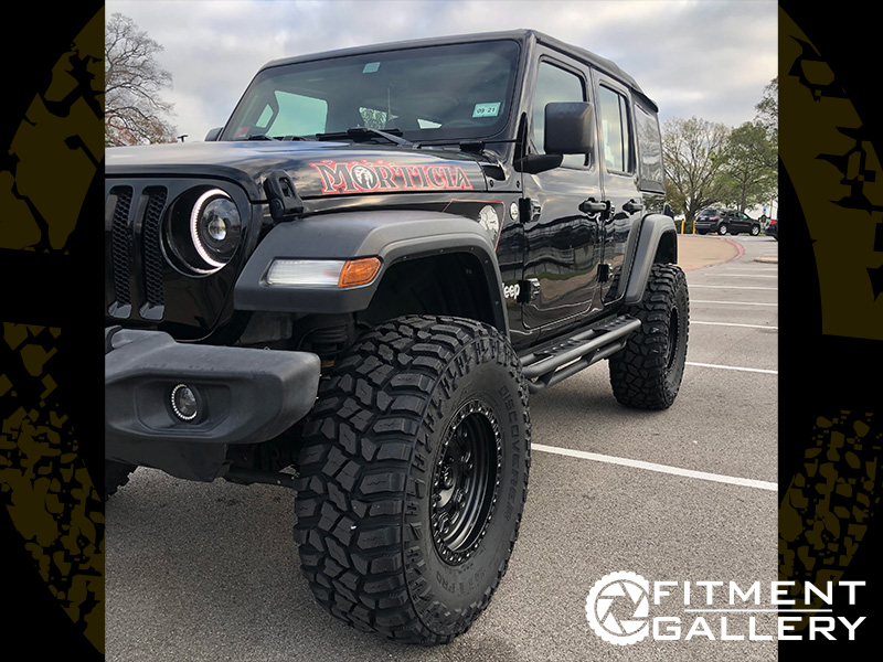 2018 Jeep Wrangler - 17x9 Fittipaldi Offroad Wheels  Cooper Tires