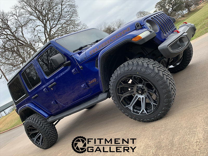 2018 Jeep Wrangler - 22x12 Fuel Offroad Wheels LT35x12.50R22