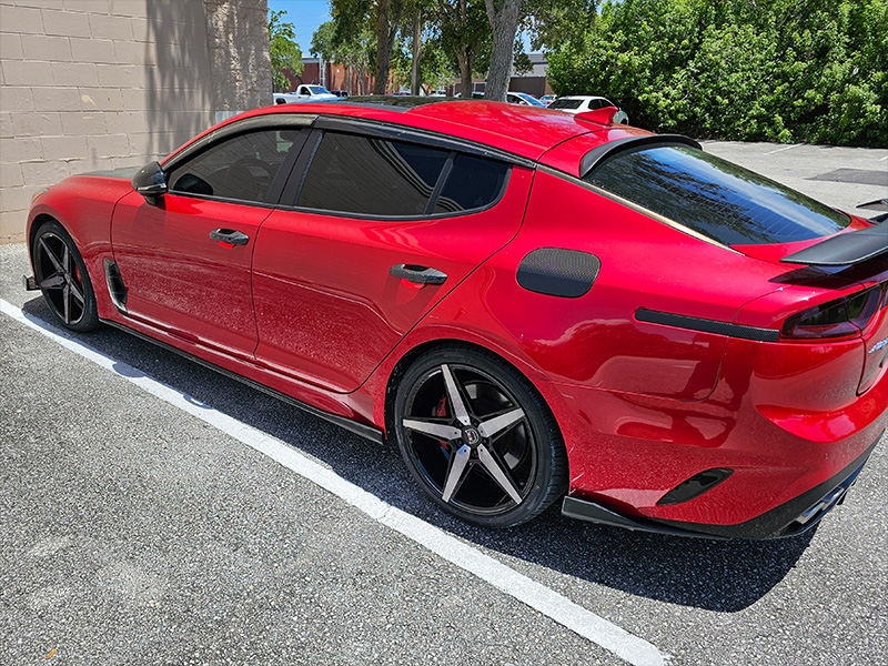 2018 Kia Stinger - 20x8.5 Defy Wheels 245/35ZR20 Ironman Tires