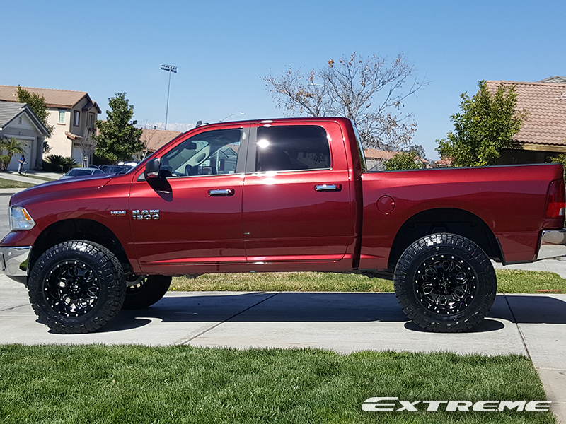 2018 Ram 1500 20x12 RBP Wheels 37x12.5R20 Nitto Tires Maxtrac 7Inch