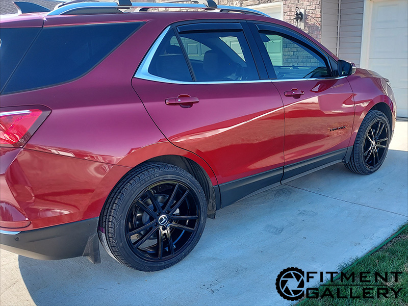 2019 Chevrolet Equinox - 20x8.5 Kraze Wheels 245/45R20 Ironman Tires