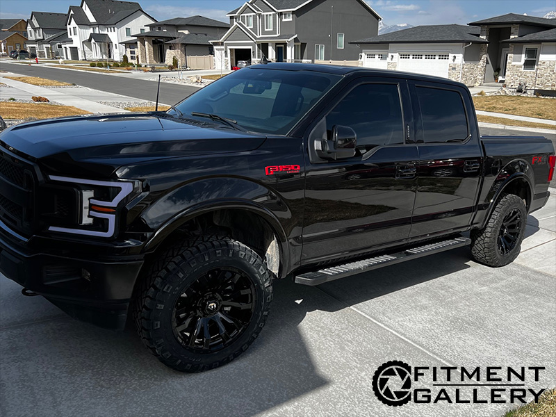 2019 Ford F150 20x9 Fuel Offroad Wheels LT275/60R20 Nitto Tires
