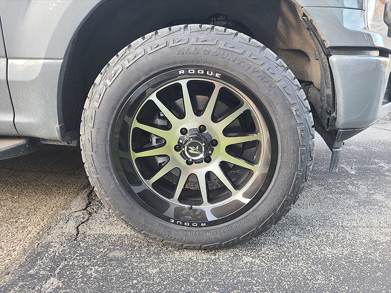 2019 Ford F-150 - 20x10 Rogue Truck Wheels LT275/55R20 Ironman Tires