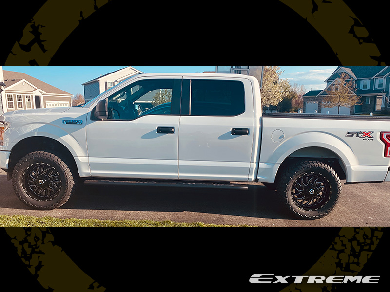 2019 Ford F150 Xl Tis 544mb 20x9 Amp Terrain Attack At 305 55r20 Suspension Lift Rough Country 