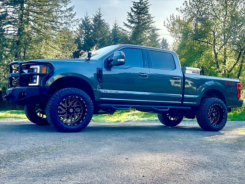 2019 Ford F-250 Super Duty - 22x12 TIS Offroad Wheels LT37x13.50R22 ...